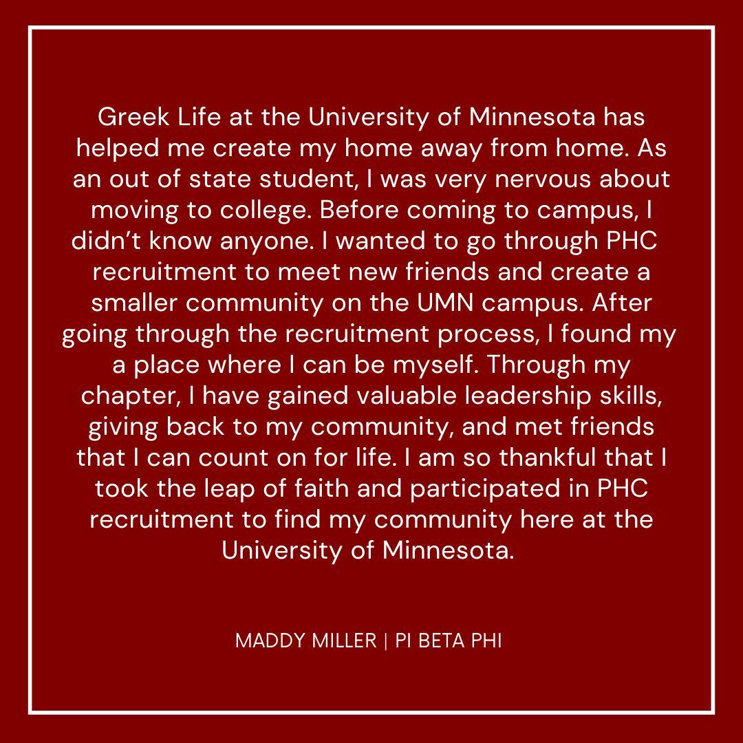 Maddy Miller Testimonial